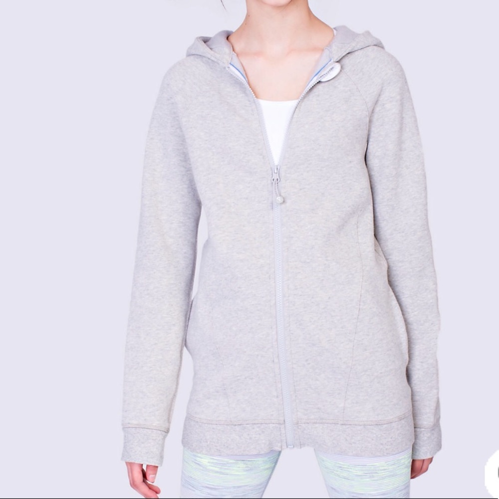 Ivivva Lululemon Sz 6 sea to sky hoodie hlgs/hlgy